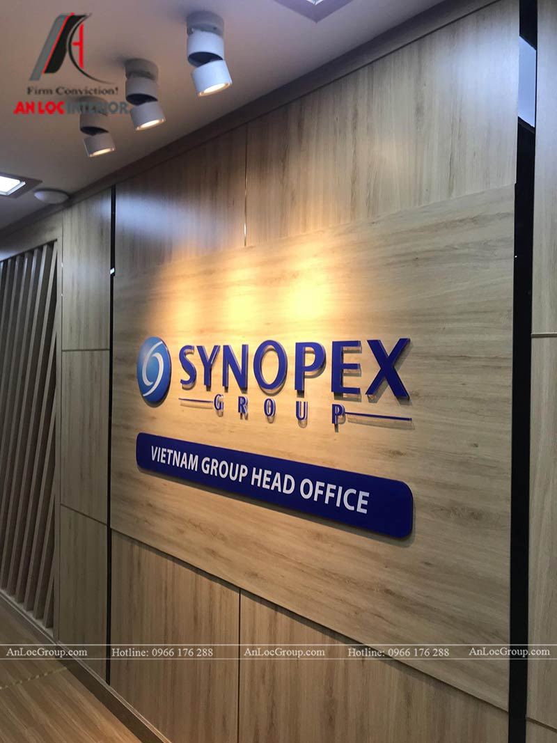 Thi công nội thất văn phòng Synopex - Ảnh 1