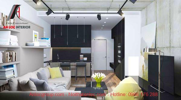 Thiết kế căn hộ 30m2 với nội thất thông minh