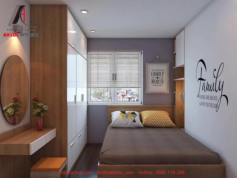 Thiết kế phòng ngủ chung cư cho cá nhân