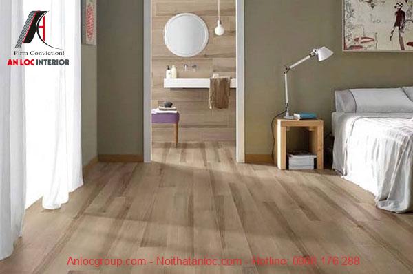 Sàn gỗ cho phòng ngủ đẹp, hiện đại đề cao yếu tố thẩm mỹ