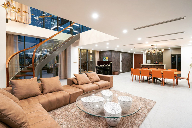 Thiết kế căn hộ Duplex hiện đại