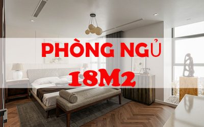 Mẫu phòng ngủ 18m2