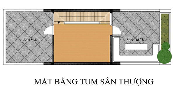 Bản vẽ thiết kế nhà 2 tầng 4x16 đẹp, hiện đại 3 phòng ngủ chi tiết ...