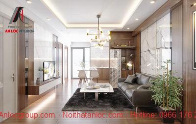 Thiết kế nội thất chung cư 55m2