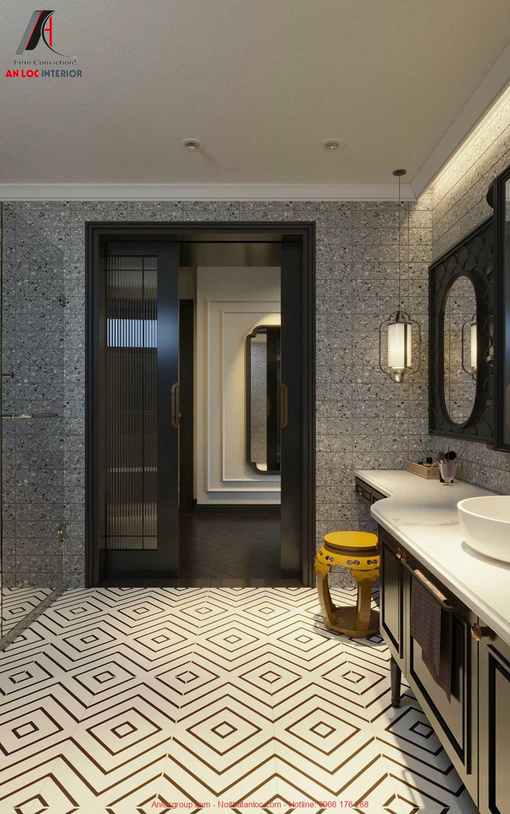Thiết kế phòng tắm chung cư The Tera An Hưng
