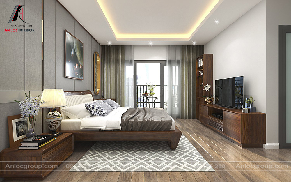 Thiết kế nội thất nhà phố 3 tầng 6x22m tại Hà Nội
