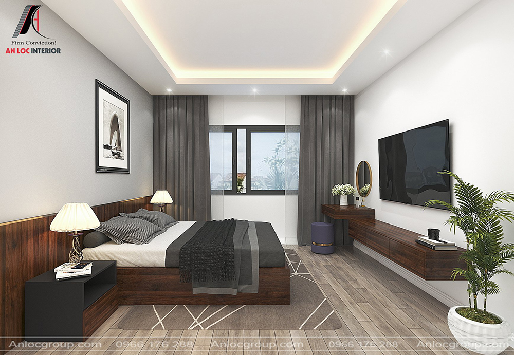 Không gian nội thất được đơn giản hóa nhưng vẫn đảm bảo tính thẩm mỹ cao