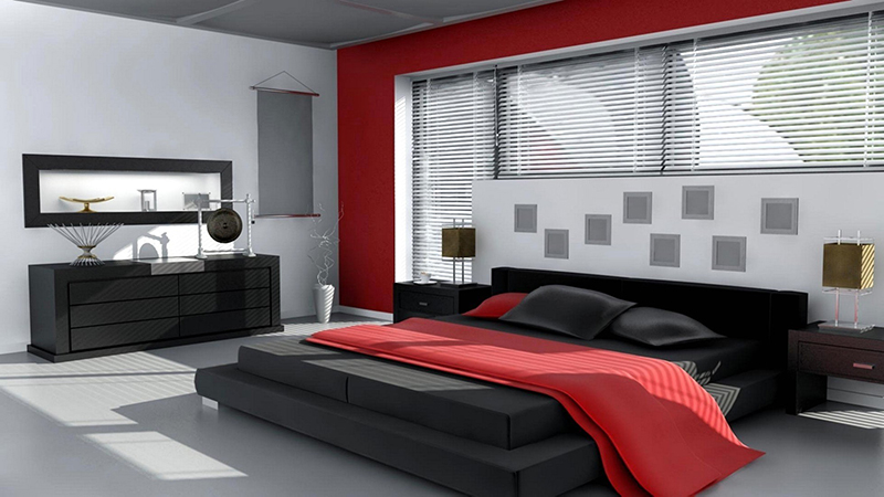 Mẫu 24: Không gian phòng ngủ tinh tế với sự kết hợp hài hòa của yếu tố ánh sáng và màu sắc