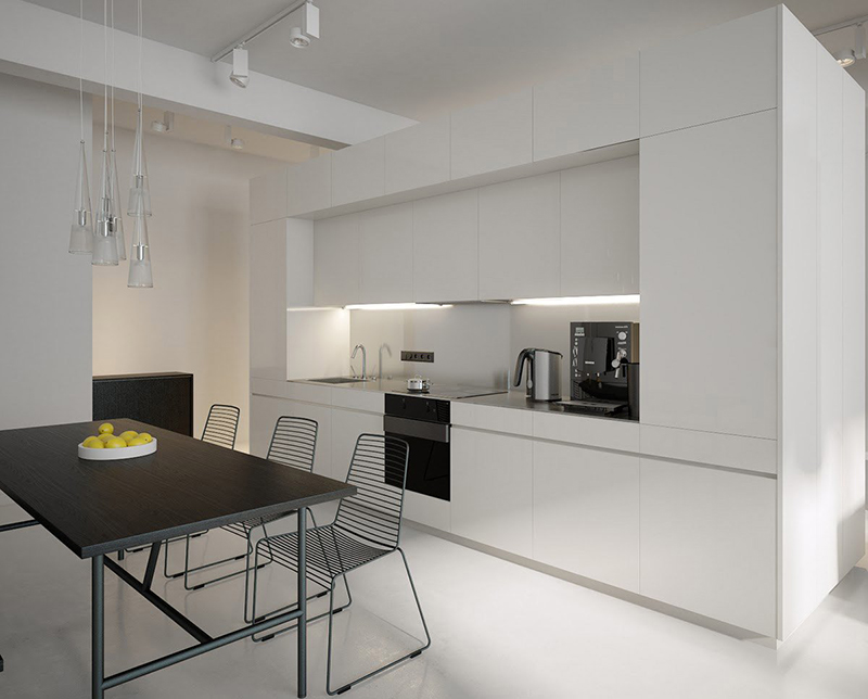 Phong cách tối giản cho không gian phòng bếp nổi bật và cá tính