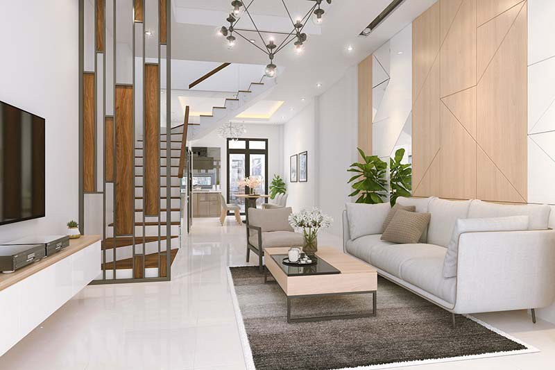 Lựa chọn nội thất phù hợp cho nhà phố mặt tiền 5m