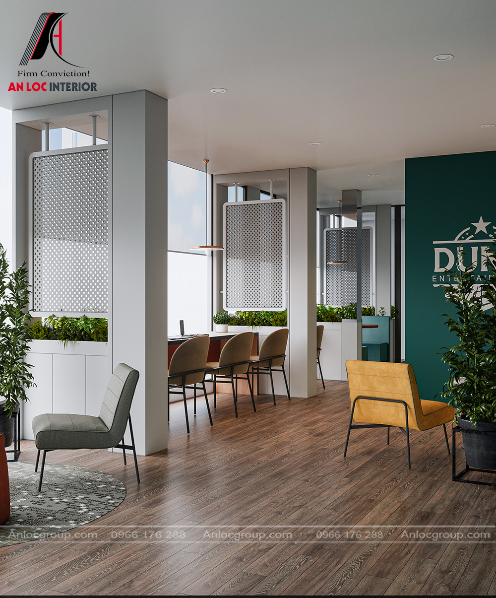 Thiết kế nội thất tầng 3 Cafe Duna - PA5