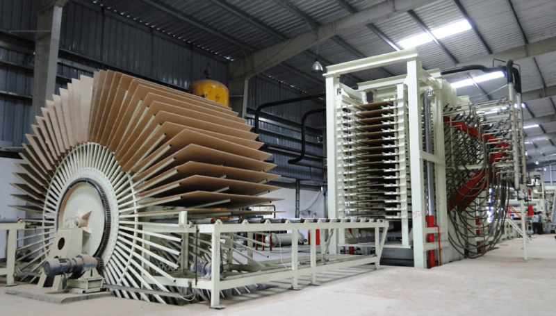 Quy trình sản xuất gỗ MDF trong nhà máy 