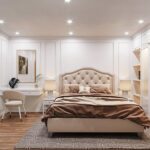 Thiết kế nội thất chung cư tân cổ điển 1 phòng ngủ
