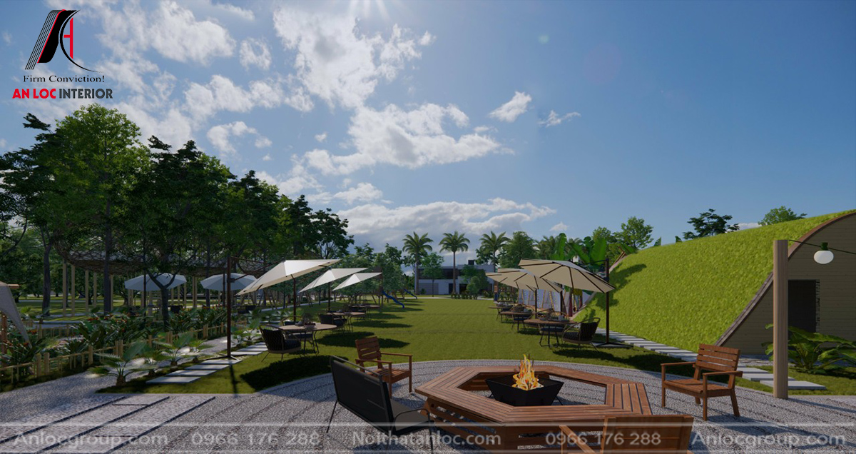 Thiết kế khu phức hợp nghỉ dưỡng, giải trí, homestay 25.000m2 tại Ba Vì, Hà Nội