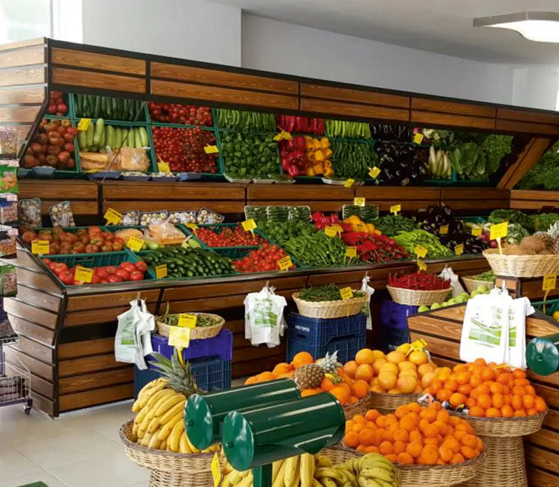 Thiết kế cửa hàng trái cây nhập khẩu 