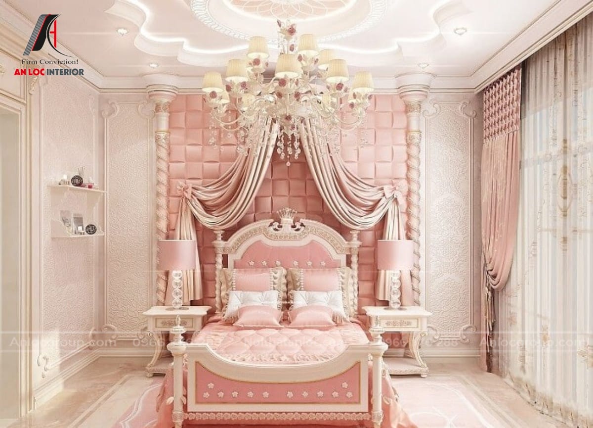 giường công chúa