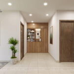 Mẫu 11: Thiết kế nội thất Vinhomes Smart City căn hộ 38m2 1 phòng ngủ
