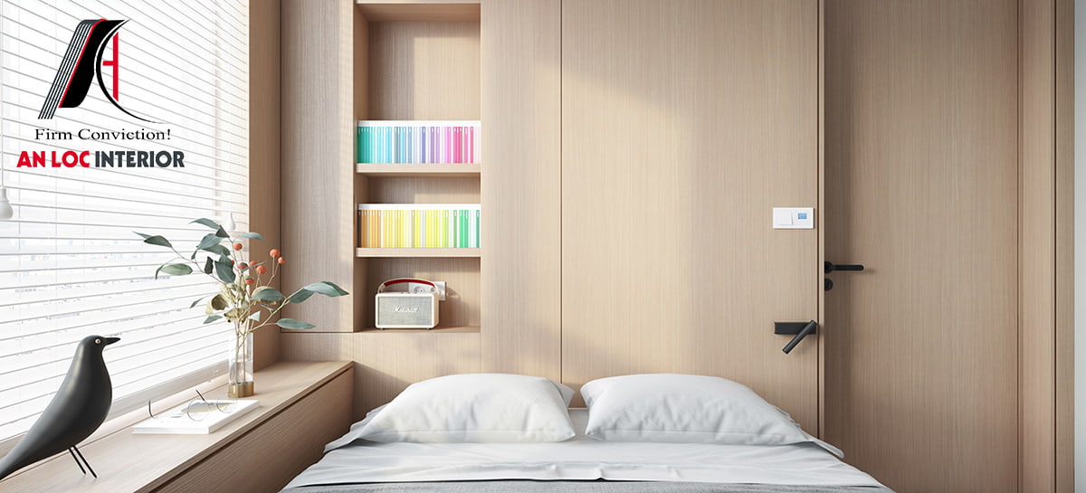 Trang trí phòng ngủ nhỏ với đồ nội thất thông minh 