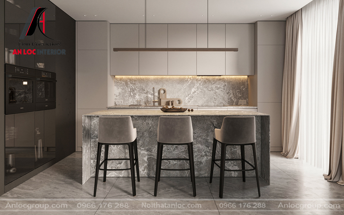 Lựa chọn phong cách thiết kế tủ bếp phù hợp với phong cách tổng thể của căn nhà 