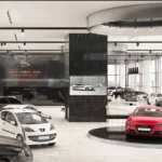 Thiết kế showroom ô tô có diện tích lớn 