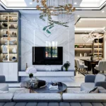 Thiết kế nội thất nhà phố 2 tầng 85m2 tại Phú Thọ - Ảnh 3