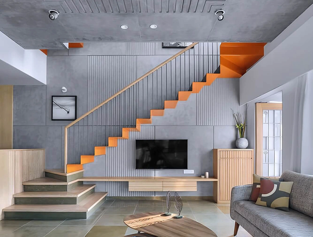 màu sắc cầu thang phong thủy